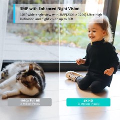 Tapo C110 Camera - Premium Smart Security Solution with HD Video and Night Vision | SKU: 4897098682760